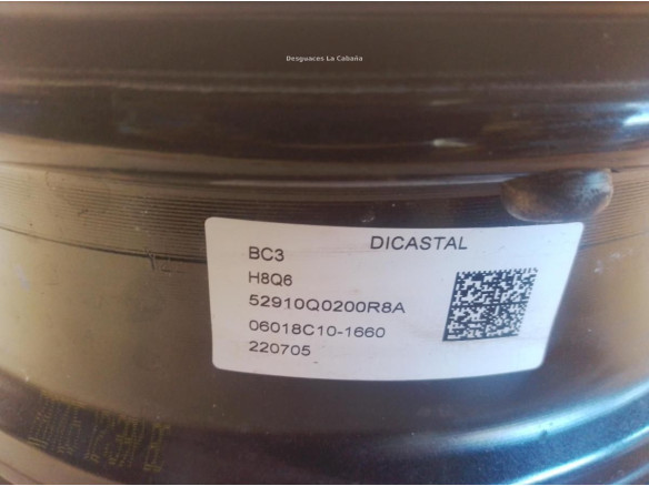 52910Q0200 LLANTA ALUMINIO 4 HYUNDAI i20 III (BC3, BI3)|Desguaces La Cabaña