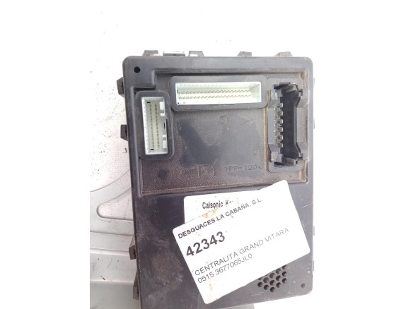 3677065JL0 CENTRALITA MOTOR SUZUKI GRAND VITARA II (JT, TE, TD)|Desguaces La Cabaña