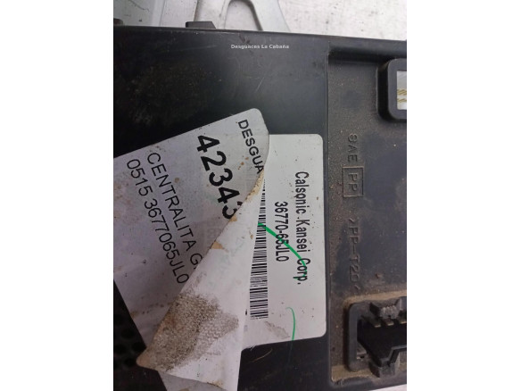 3677065JL0 CENTRALITA MOTOR SUZUKI GRAND VITARA II (JT, TE, TD)|Desguaces La Cabaña
