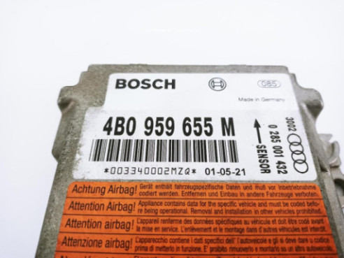 4B0959655M CENTRALITA AIRBAG AUDI A6 (4B2, C5) |Desguaces La Cabaña