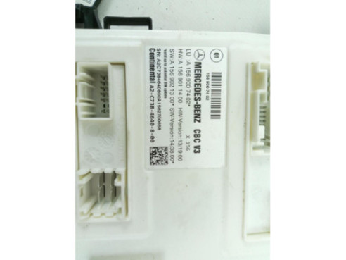 A1569007402 MODULO ELECTRONICO 2 MERCEDES BENZ CLASE B (W246, W242) |Desguaces La Cabaña