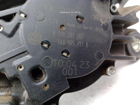 5K6955711B MOTOR LIMPIAPARABRISAS TRA VW POLO (6R1, 6C1)|Desguaces La Cabaña