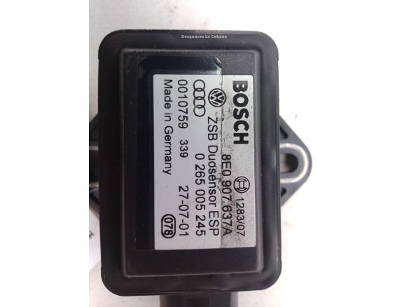 8E0907637A SENSOR ESP VW PASSAT (3B3) |Desguaces La Cabaña