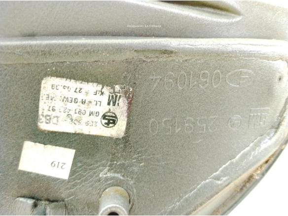 ESPEJO DER OPEL ASTRA G Sedán (T98)|Desguaces La Cabaña