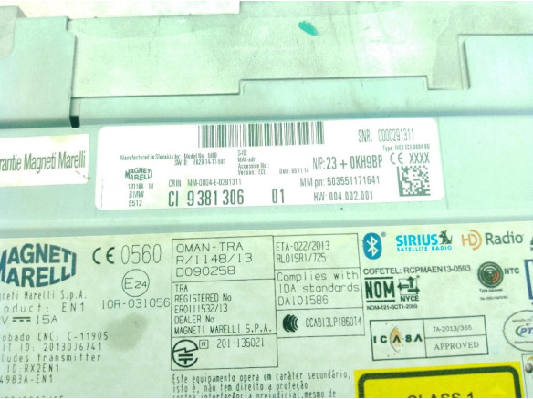 CI938130601 MODULO RADIO MINI MINI (F55)|Desguaces La Cabaña