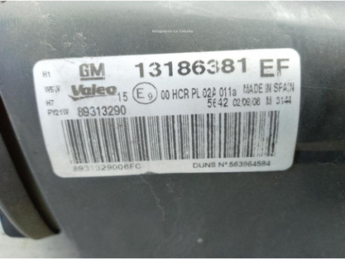 13186381 FARO IZQUIERDO OPEL CORSA D (S07)|Desguaces La Cabaña