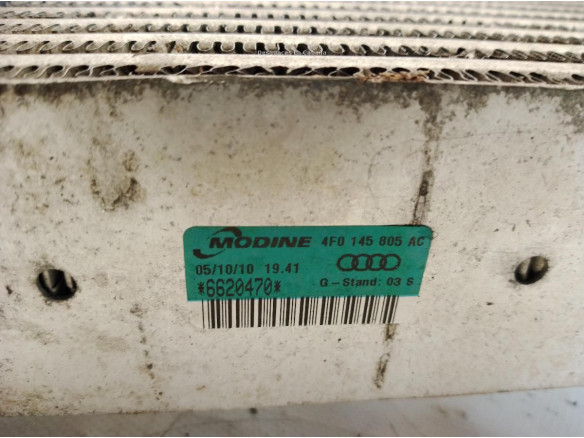 8F0145805AC INTERCOOLER IZQUIERDO AUDI A6 (4F2, C6)|Desguaces La Cabaña