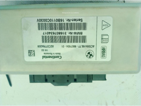 6807634 MODULO ELECTRONICO 7 BMW 5 (F10)|Desguaces La Cabaña