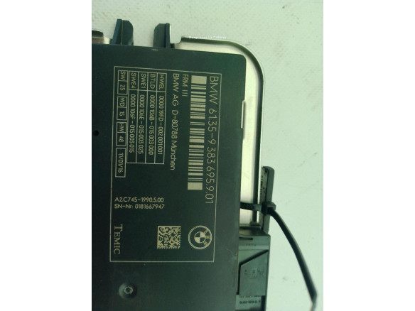 9383695 MODULO ELECTRONICO 10 BMW 5 (F10)|Desguaces La Cabaña