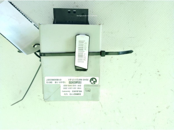 6872117 MODULO ELECTRONICO 2 BMW 5 (F10)|Desguaces La Cabaña