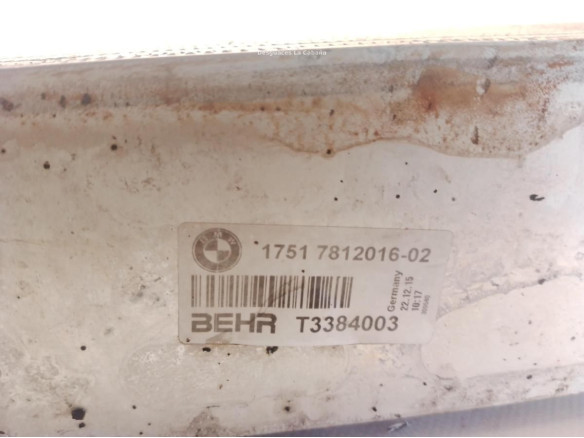 7812016 INTERCOOLER BMW 5 (F10)|Desguaces La Cabaña