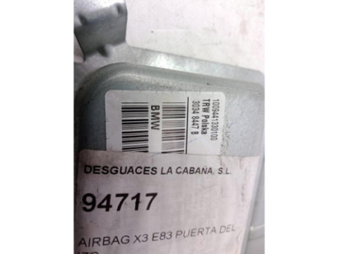 AIRBAG PUERTA LAT DEL IZQ VW CADDY III Furgón (2KA, 2KH, 2CA, 2CH)|Desguaces La Cabaña