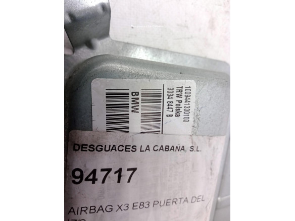 AIRBAG PUERTA LAT DEL IZQ VW CADDY III Furgón (2KA, 2KH, 2CA, 2CH)|Desguaces La Cabaña