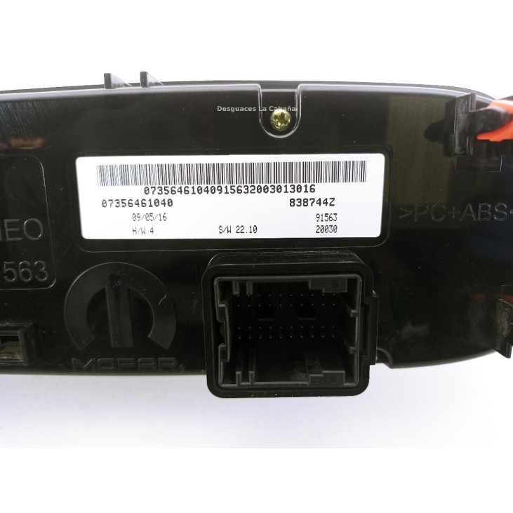 07356461040 MANDO CLIMA JEEP RENEGADE Todo terreno, cerrada (BU) |Desguaces La Cabaña