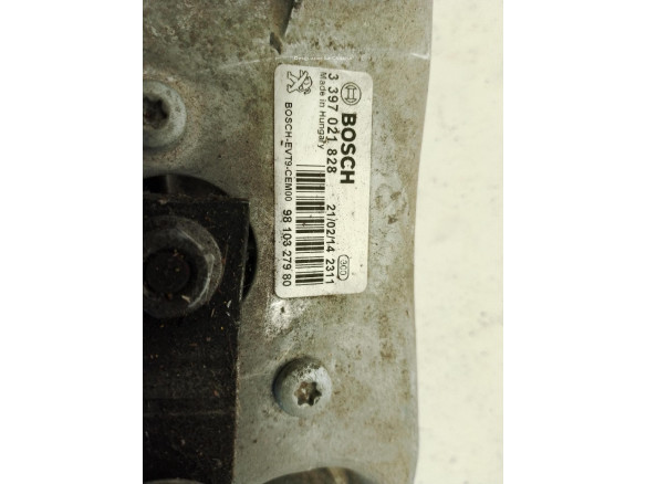 9810327980 MOTOR LIMPIAPARABRISAS DEL PEUGEOT 308 SW II|Desguaces La Cabaña