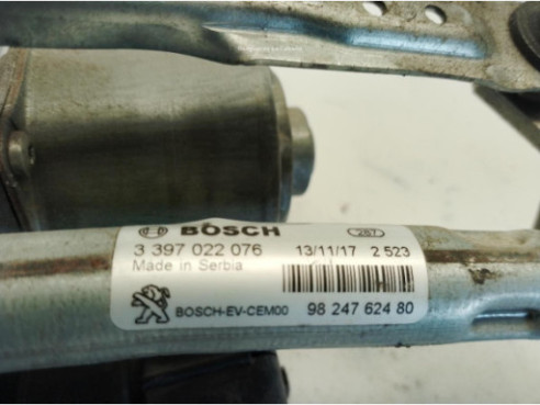 3397022076 MOTOR LIMPIAPARABRISAS DEL OPEL GRANDLAND X (A18)|Desguaces La Cabaña