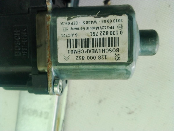 0130822751 ELEVALUNAS PUERTA LAT TRA IZQ CITROEN C5 III Break (TD_)|Desguaces La Cabaña