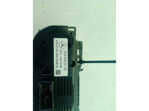 2048305790 MANDO CLIMA MERCEDES BENZ CLASE C (W204)|Desguaces La Cabaña
