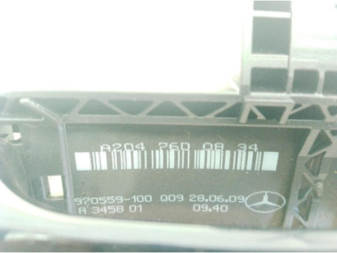 A2047600834 MANILLA PUERTA LAT TRA DER EXT MERCEDES BENZ CLASE C (W204)|Desguaces La Cabaña