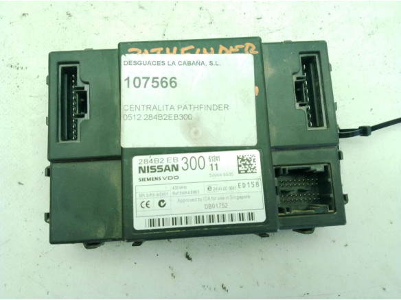 284B2EB300, CENTRALITA MOTOR NISSAN PATHFINDER III (R51)|Desguaces La Cabaña