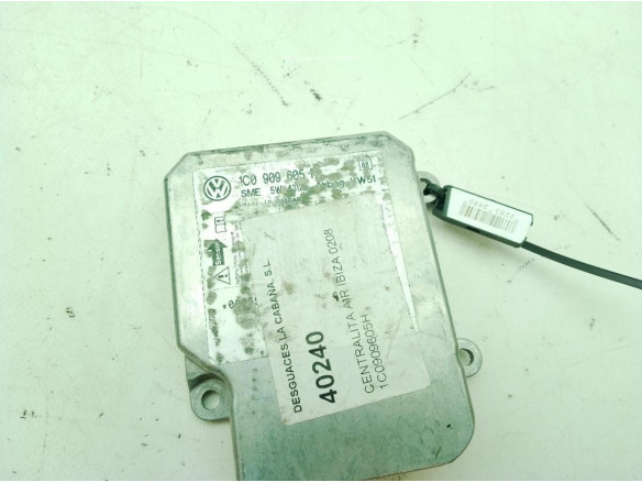 1C0909605H, CENTRALITA AIRBAG SEAT IBIZA III (6L1)|Desguaces La Cabaña