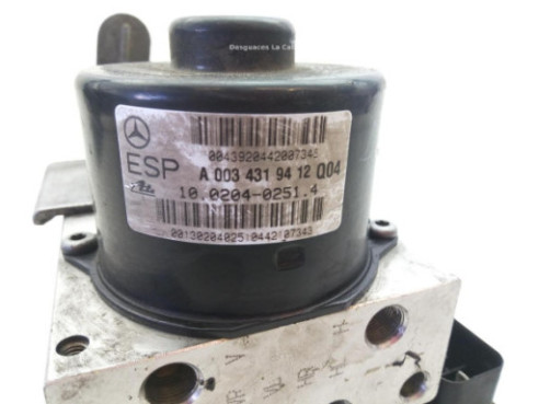 A0034319412 GRUPO ABS MERCEDES BENZ CLASE C Coupé (CL203) |Desguaces La Cabaña