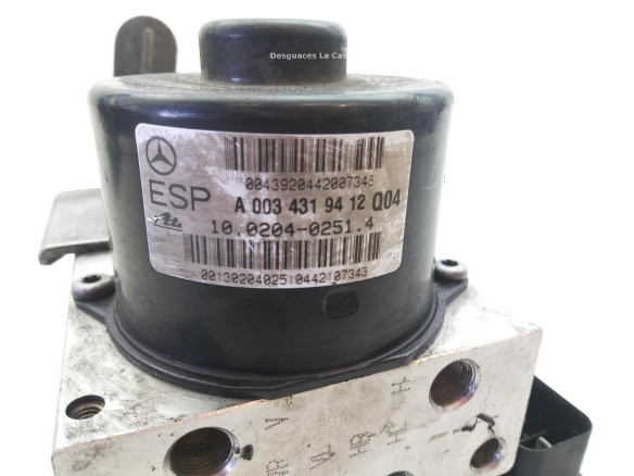 A0034319412 GRUPO ABS MERCEDES BENZ CLASE C Coupé (CL203) |Desguaces La Cabaña