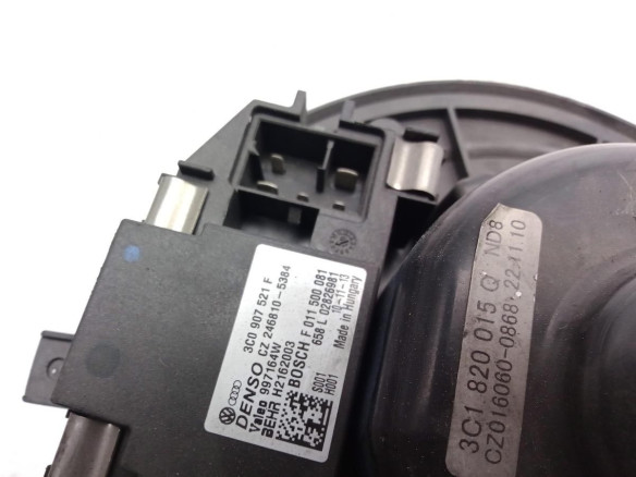 3C0907521F MOTOR CALEFACCION SKODA SUPERB II (3T4)|Desguaces La Cabaña