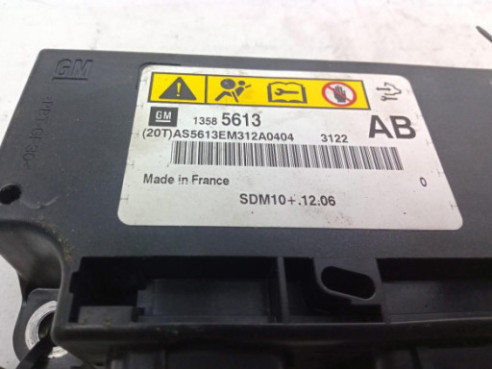 13585613 CENTRALITA AIRBAG OPEL ZAFIRA TOURER C (P12)|Desguaces La Cabaña