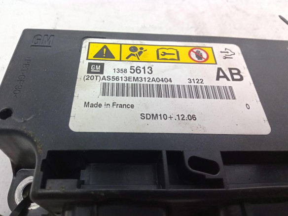13585613 CENTRALITA AIRBAG OPEL ZAFIRA TOURER C (P12)|Desguaces La Cabaña