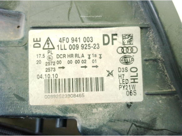 4F0941003DF FARO IZQUIERDO AUDI A6 (4F2, C6)|Desguaces La Cabaña