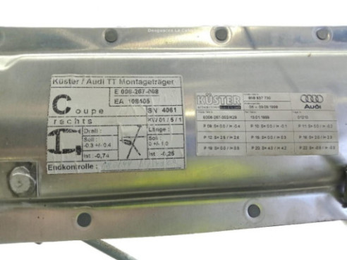 ELEVALUNAS PUERTA LAT DEL DER AUDI TT (8N3) |Desguaces La Cabaña
