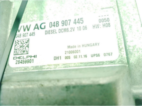 28459901,04B907445, CENTRALITA MOTOR VW POLO (6R1, 6C1)|Desguaces La Cabaña