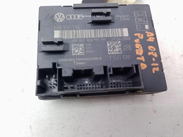 8K0959794, CENTRALITA MOTOR AUDI A4 (8K2, B8)|Desguaces La Cabaña
