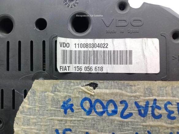 156056618, CUADRO INSTRUMENTOS ALFA ROMEO 147 (937_)|Desguaces La Cabaña