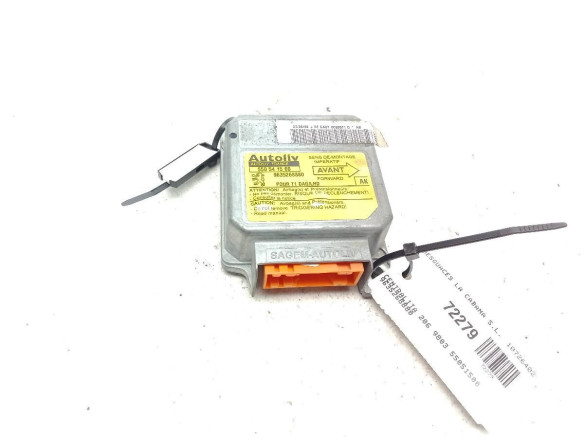 9635268880 CENTRALITA AIRBAG PEUGEOT 206 Fastback (2A/C)|Desguaces La Cabaña