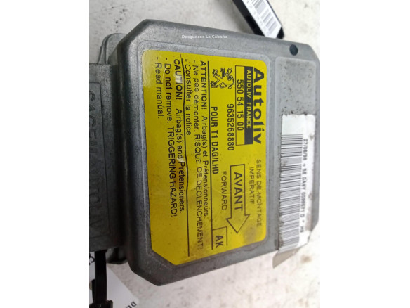 9635268880 CENTRALITA AIRBAG PEUGEOT 206 Fastback (2A/C)|Desguaces La Cabaña
