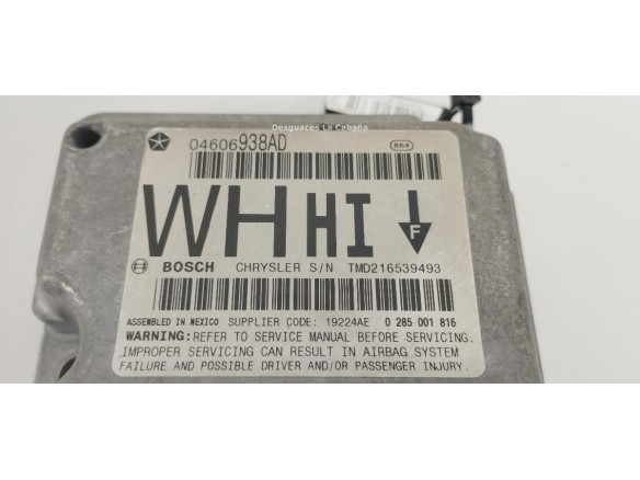 04606938AD, 0285001816 CENTRALITA AIRBAG JEEP GRAND CHEROKEE III (WH, WK) |Desguaces La Cabaña