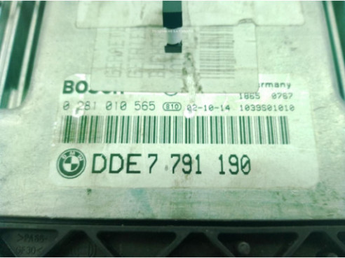 DDE7791190,0281010565, CENTRALITA MOTOR BMW SinValor|Desguaces La Cabaña
