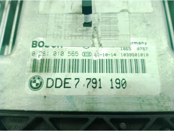 DDE7791190,0281010565, CENTRALITA MOTOR BMW SinValor|Desguaces La Cabaña