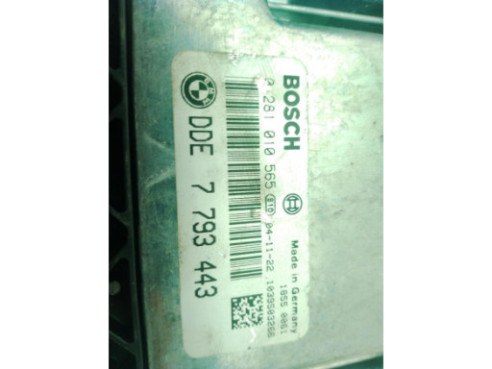 0281010565,DDE7793443, CENTRALITA MOTOR BMW 3 (E46)|Desguaces La Cabaña