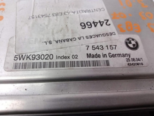 7543157 CENTRALITA MOTOR VW CADDY III Furgón (2KA, 2KH, 2CA, 2CH)|Desguaces La Cabaña