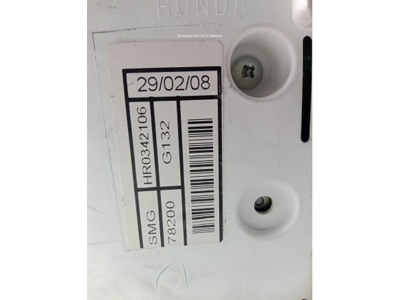 HR0342106,G131, CUADRO INSTRUMENTOS HONDA CIVIC VIII Hatchback (FN, FK)|Desguaces La Cabaña