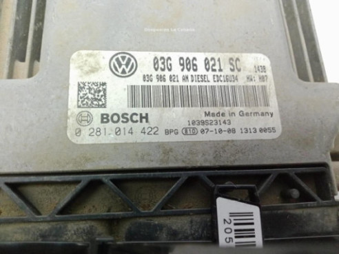 03G906021SC, CENTRALITA MOTOR SEAT LEON (1P1)|Desguaces La Cabaña