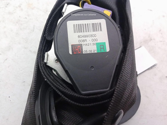 604990300 CINTURON DEL DER VW GOLF PLUS (5M1, 521)|Desguaces La Cabaña