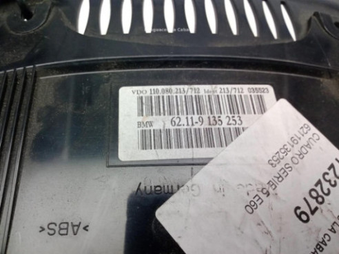 62119135253, CUADRO INSTRUMENTOS BMW 5 (E60)|Desguaces La Cabaña