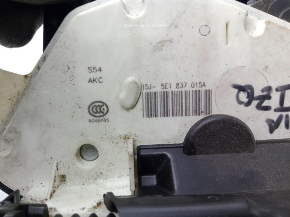 CERRADURA PUERTA LAT DEL IZQ SKODA OCTAVIA III (5E3, NL3, NR3)|Desguaces La Cabaña