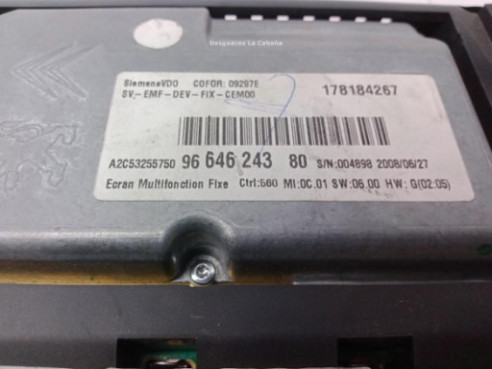 1401408580,503001051202, CUADRO INSTRUMENTOS CITROEN C8 (EA_, EB_)|Desguaces La Cabaña