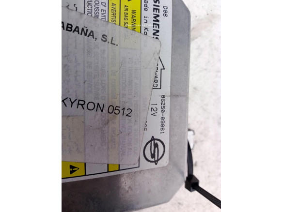 8625009061, CENTRALITA AIRBAG SSANGYONG KYRON|Desguaces La Cabaña