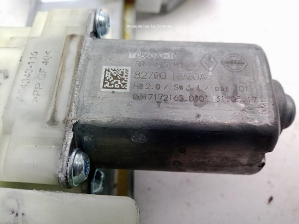 ELEVALUNAS PUERTA LAT TRA DER NISSAN QASHQAI II Todo terreno, cerrada (J11, J11_)|Desguaces La Cabaña